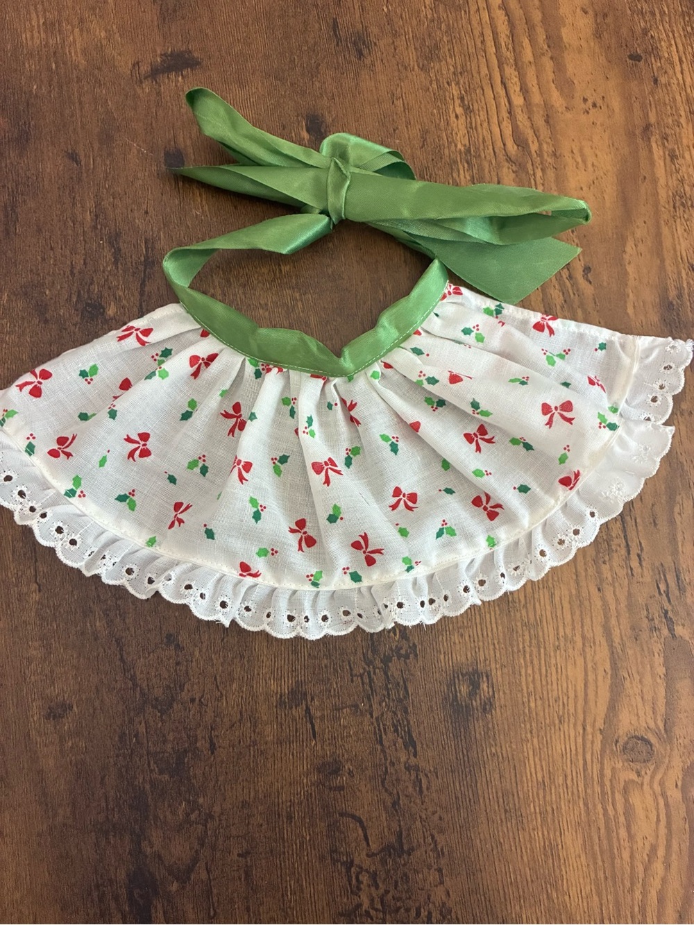 Vintage Handmade Doll Apron